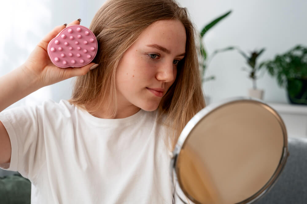 blood circulation scalp hair loss​