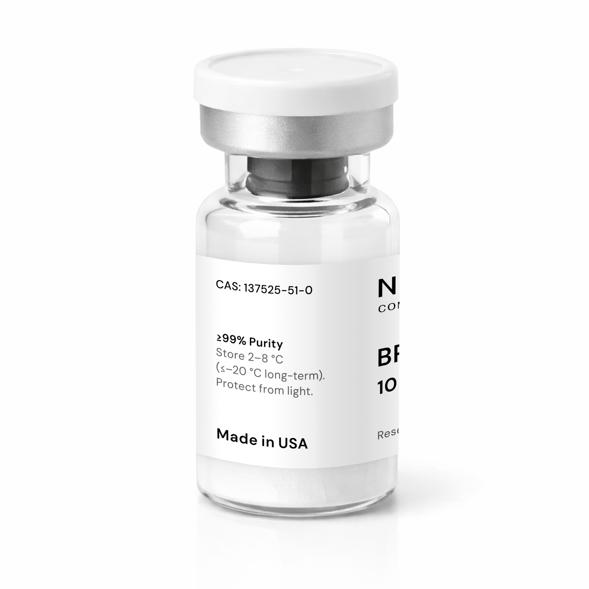 BPC 157 10mg Back